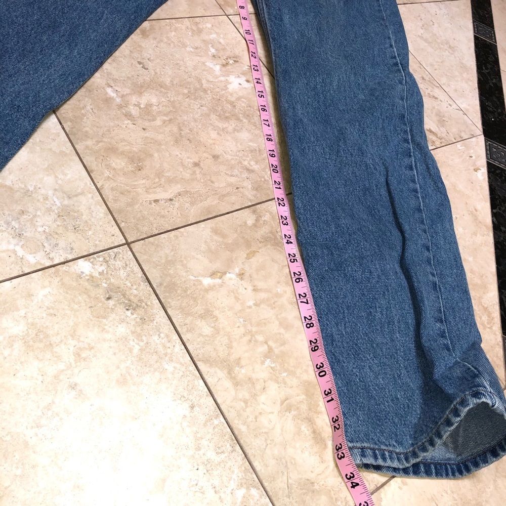 CALVIN KLEIN EASY FIT BLUE JEANS W34 - Picture 9 of 14